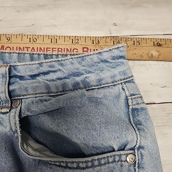 RAGGED PRIEST Rook Dad Wide Straight Leg High Rise Women's Jeans Size 30 - Picture 13 of 14